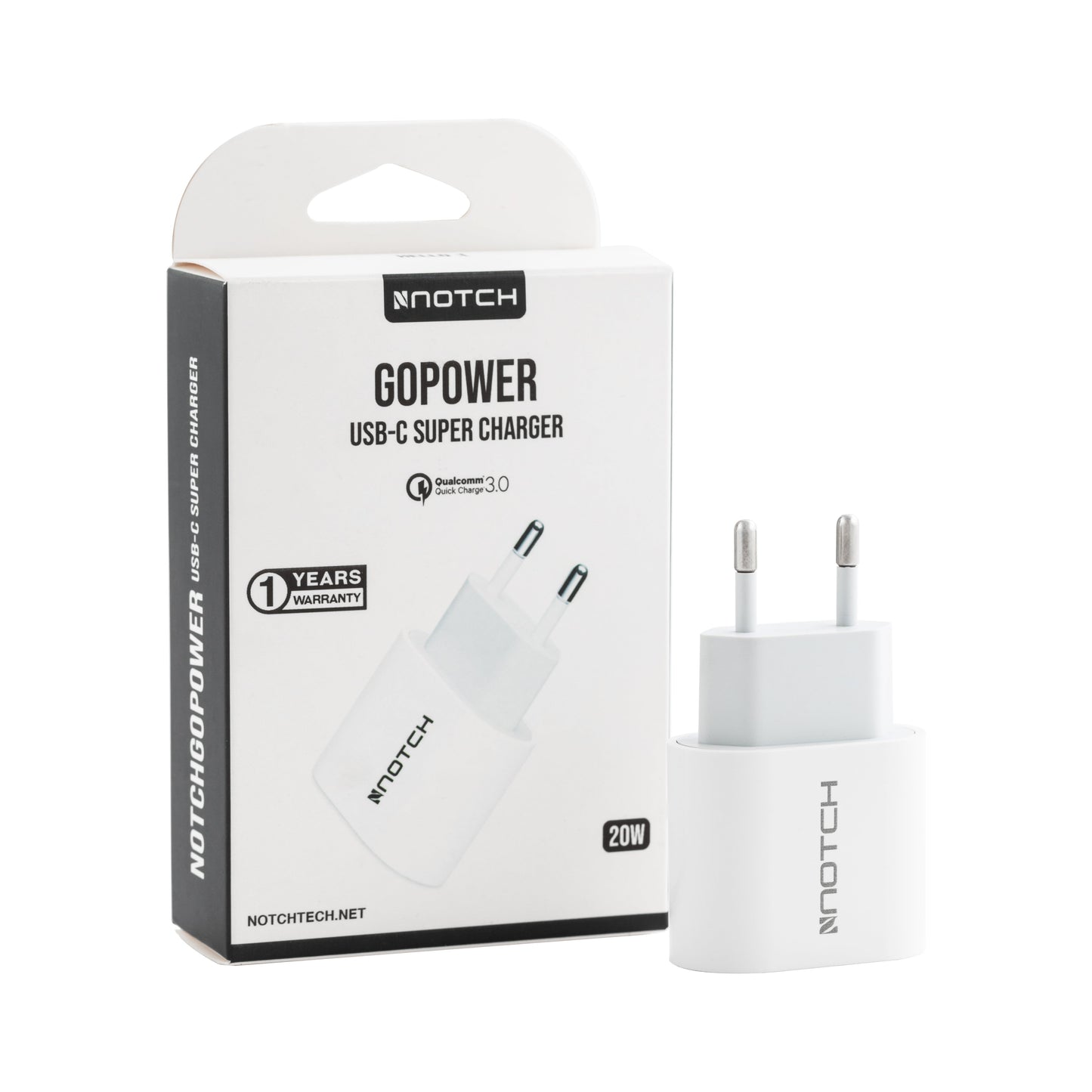 GoPower USB-C Super Charger 20W