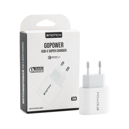 GoPower USB-C Super Charger 20W