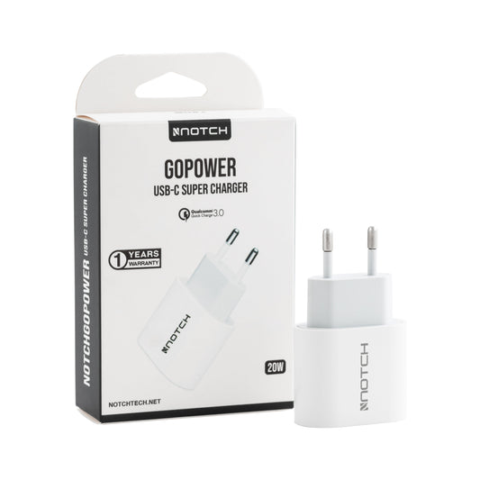 GoPower USB-C Super Charger 20W