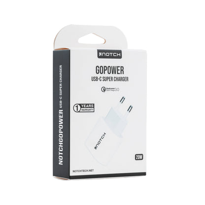 GoPower USB-C Super Charger 20W