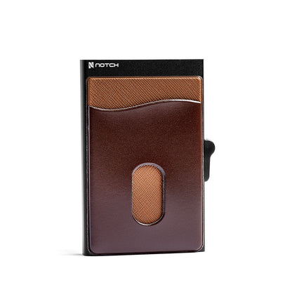 GoWallet Aluminium RFID Block (Leather)