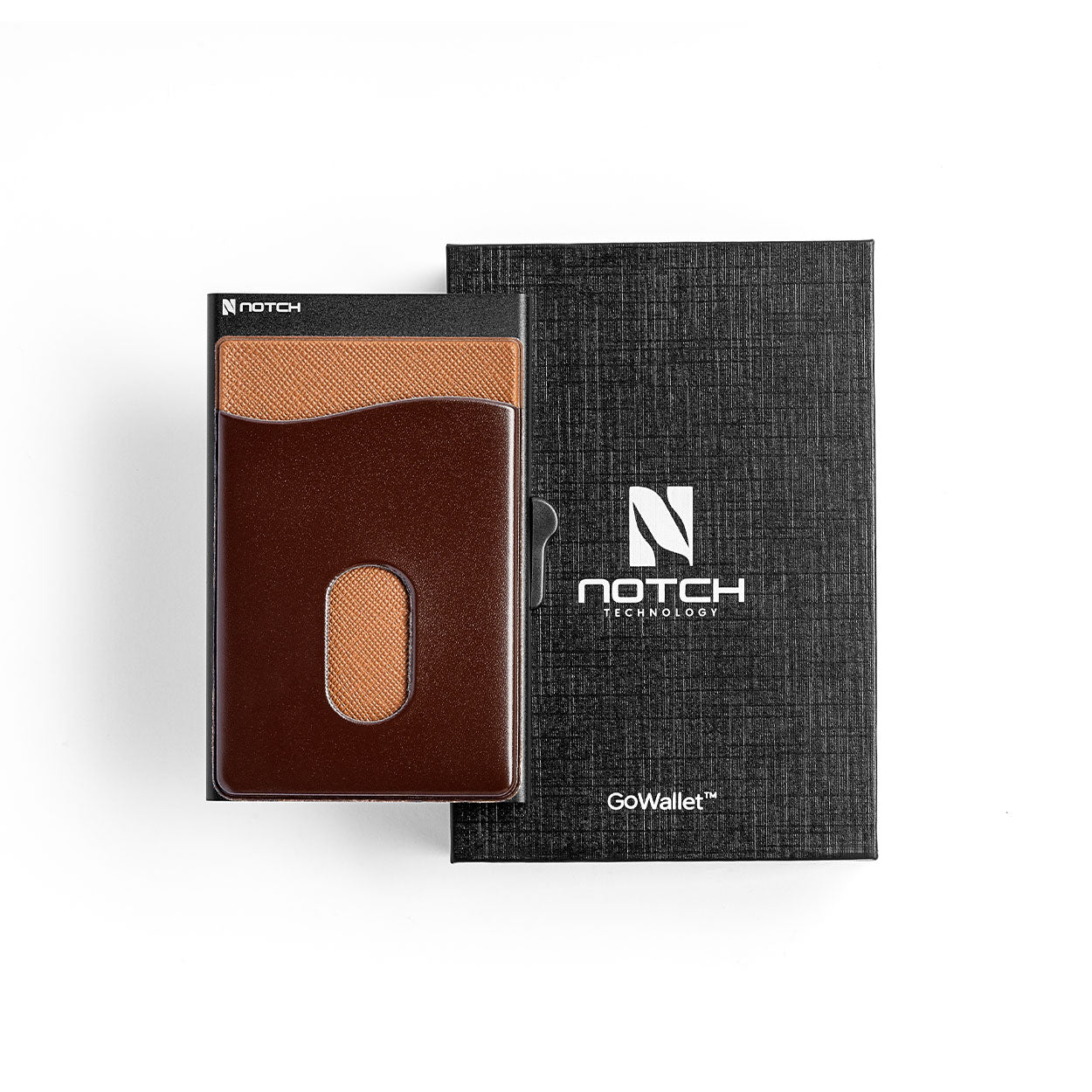 GoWallet Aluminium RFID Block (Leather)