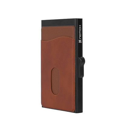 GoWallet Aluminium RFID Block (Leather)